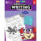 Shell Education SEP126830 180 Days Of Writing Gr 5 Spanish