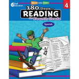 Shell Education SEP126832 180 Days Of Reading Gr 4 Spanish