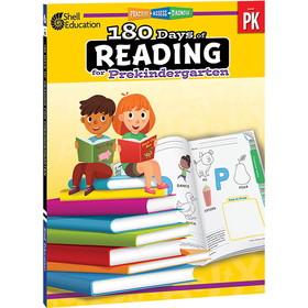 Shell Education SEP127442 180 Days Of Reading Grade Prek