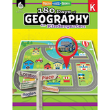 Shell Education SEP28621 180 Days Of Geography Grade K