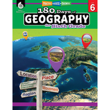 Shell Education SEP28627 180 Days Of Geography Grade 6