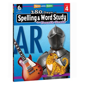 Shell Education SEP28632 180 Days Spelling & Word Study Gr 4