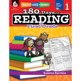 Shell Education SEP50922 180 Days Of Reading Book For First Grade