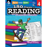 Shell Education SEP50925 180 Days Of Reading Book For Fourth Grade