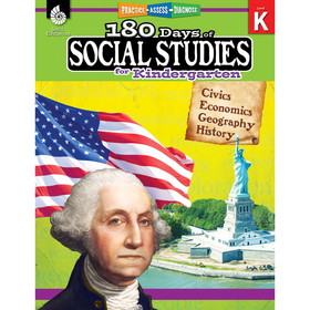 Shell Education SEP51392 180 Days Of Social Studies For Gr K