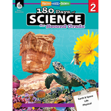 Shell Education SEP51408 180 Days Of Science Grade 2