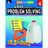 Shell Education SEP51616 180 Day Problem Solving Gr4 Workbk