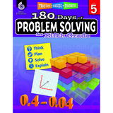 Shell Education SEP51617 180 Day Problem Solving Gr5 Workbk