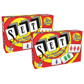 SET Family Games SET1000-2 Set Card Game (2 EA)