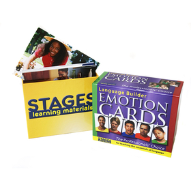 Stages Learning Materials SLM003 Language Builder Emotion Cards