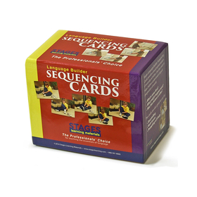 Stages Learning Materials SLM005 Language Builder Pic Sequence Cards