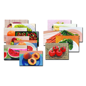 Stages Learning Materials SLM153 Fruits & Vegetables Poster Set-14