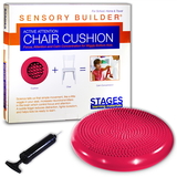 Stages Learning Materials SLM2102 Active Attention Chair Cushion Red Sensory Builder