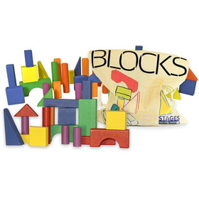 Stages Learning Materials SLM510 Extra Blocks Set Of 50