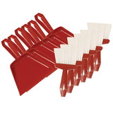 S.M. Arnold, Inc. SMAE85655-6 Dust Pan & Whisk Broom Set, Comes In Assorted Colors (6 ST)