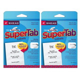 Smead SMD64917-2 Smead Erasable Supertab File, Folder Labels 160 Per Pk (2 PK)