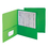 Smead SMD87855 Smead 25Ct Green Standard Two - Two Pocket Folders, Price/BX