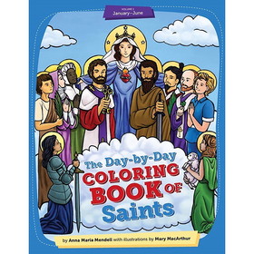 Sophia Institute Press SOI8203 Coloring Book Of Saints Vol 1