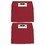 Seat Sack SSK00112RD-2 Seat Sack Small Red (2 EA)