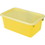 Storex STX62410U06C Small Cubby Bin With Cover Yellow, Classroom, Price/Each