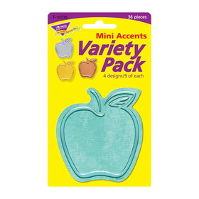 TREND T-10735 Apples Mini Accents Variety Pack, I Heart Metal
