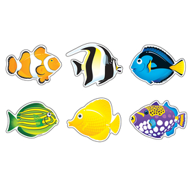 Trend Enterprises T-10822 Classic Accents Mini Fish Variety - Pk