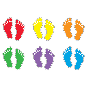 Trend Enterprises T-10929 Footprints Variety Pk Classic Accents