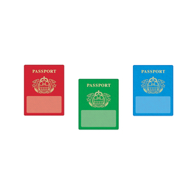 Trend Enterprises T-10980 Passports Classic Accents Variety Pack