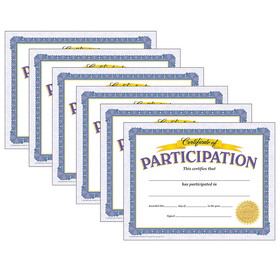 TREND T-11303-6 Certificate Of Participation, 30 Per Pk (6 PK)
