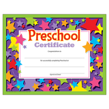 Trend Enterprises T-17006 Preschool Certificate 30/Pk