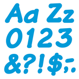 Trend Enterprises T-2702 Ready Letters 4 Inch Italic Blue