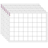 TREND T-27306-6 Graphing Grid Large Squares, Wipe Off Chart 17X22 (6 EA)
