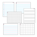 Trend Enterprises T-27906 Wipe Off Papers & Grids Combo Pack
