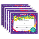 TREND T-2963-6 Certificate Of Completion, 30 Per Pk (6 PK)
