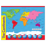 Trend Enterprises T-38098 Chart The Continents