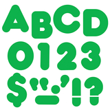 Trend Enterprises T-458 Ready Letters 4In Casual Green Spark