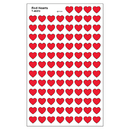 Trend Enterprises T-46072 Supershapes Stickers Red Hearts