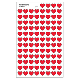 Trend Enterprises T-46072 Supershapes Stickers Red Hearts
