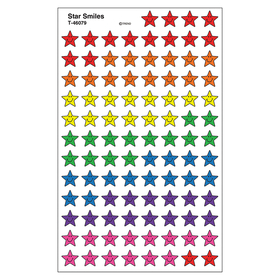Trend Enterprises T-46079 Star Smiles Supershape Superspots Shapes Stickers