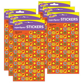 TREND T-46177-6 Fall Leaves Superspot, Shapes Stickers (6 PK)