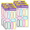 TREND T-46339-6 Labels Supershapes Stickers, Large (6 PK)