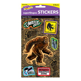 TREND T-46359 Squatch Watch Large Stickers 64 Ct