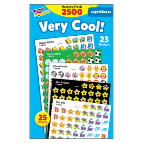 Trend Enterprises T-46903 Supershapes Variety Very Cool