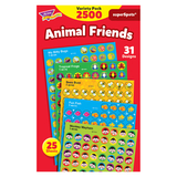 Trend Enterprises T-46915 Animal Friends Variety Pk Super - Spots/Shapes Stickers