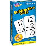 Trend Enterprises T-53103 Flash Cards Subtraction 0-12 91/Box
