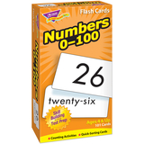 Trend Enterprises T-53107 Flash Cards Numbers 0-100 101/Box