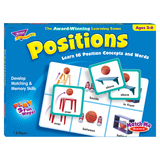 Trend Enterprises T-58104 Match Me Game Positions Ages 3 & Up 1-8 Players