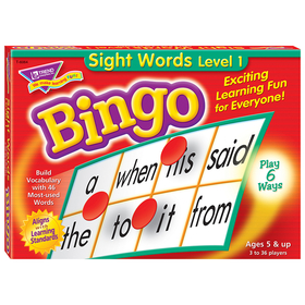 Trend Enterprises T-6064 Bingo Sight Words Ages 5 & Up