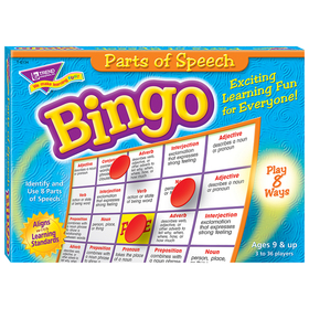 Trend Enterprises T-6134 Bingo Parts Of Speech Ages 8 & Up