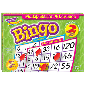 Trend Enterprises T-6141 Multiplication & Division Bingo Game